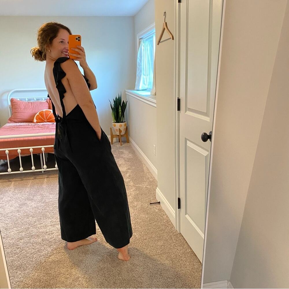 Ulla Johnson Black Sexy Jumpsuit One Piece 4 - Picture 5 of 15